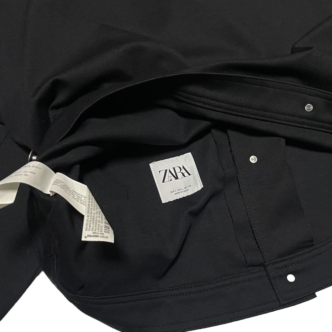 ZARA 자라 폴리 트러커 자켓 상품이미지5