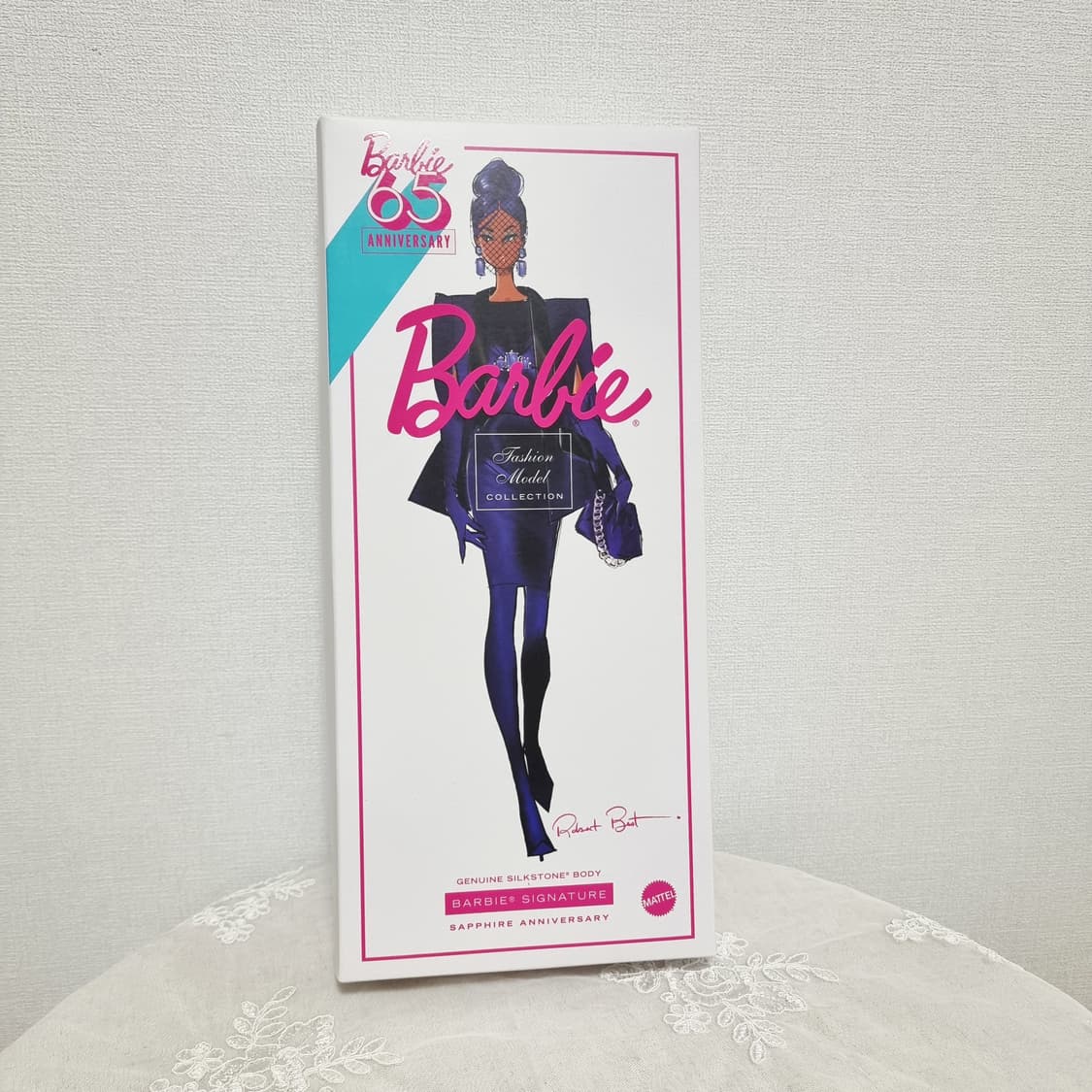 실크스톤 바비 패션모델 컬렉션 사파이어 마텔 65주년 2천점 한정판  상품이미지2