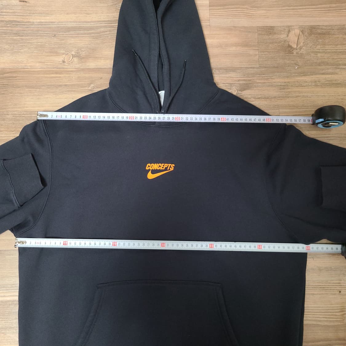 (XL 105) 나이키 X 컨셉트 SB 플리스 블랙 후드티 티셔츠 상품이미지5