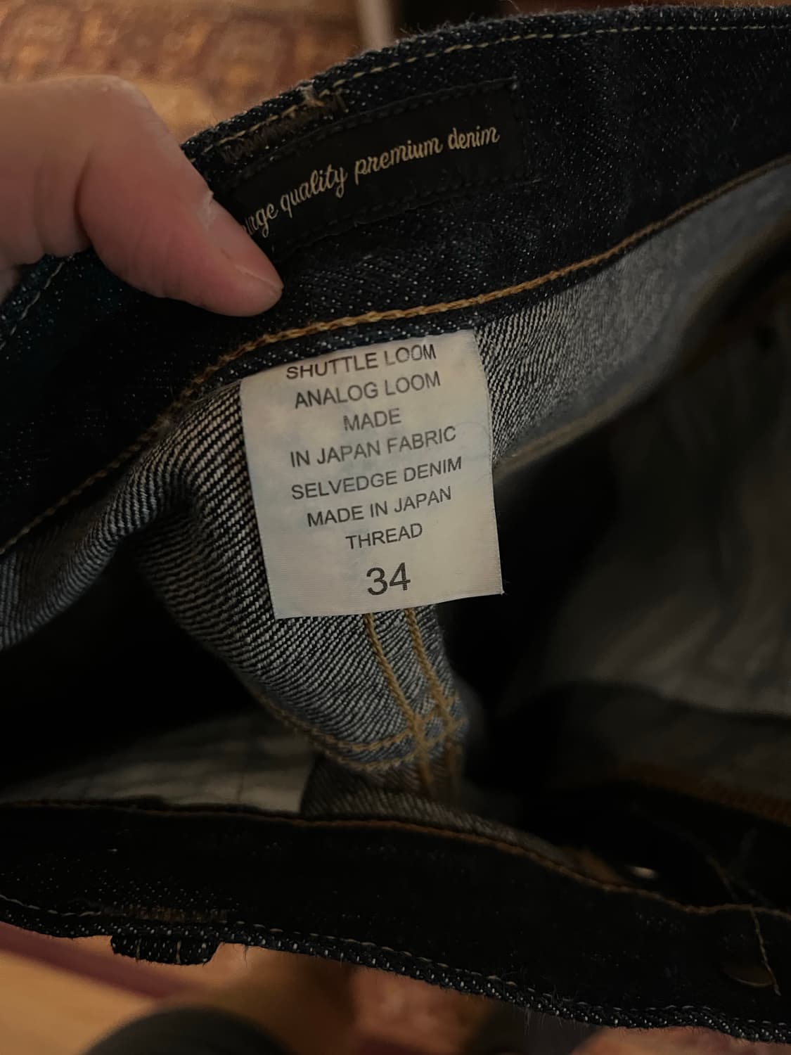 뤠쓰 데님 34size 002(슬림스트레이트) 상품이미지4