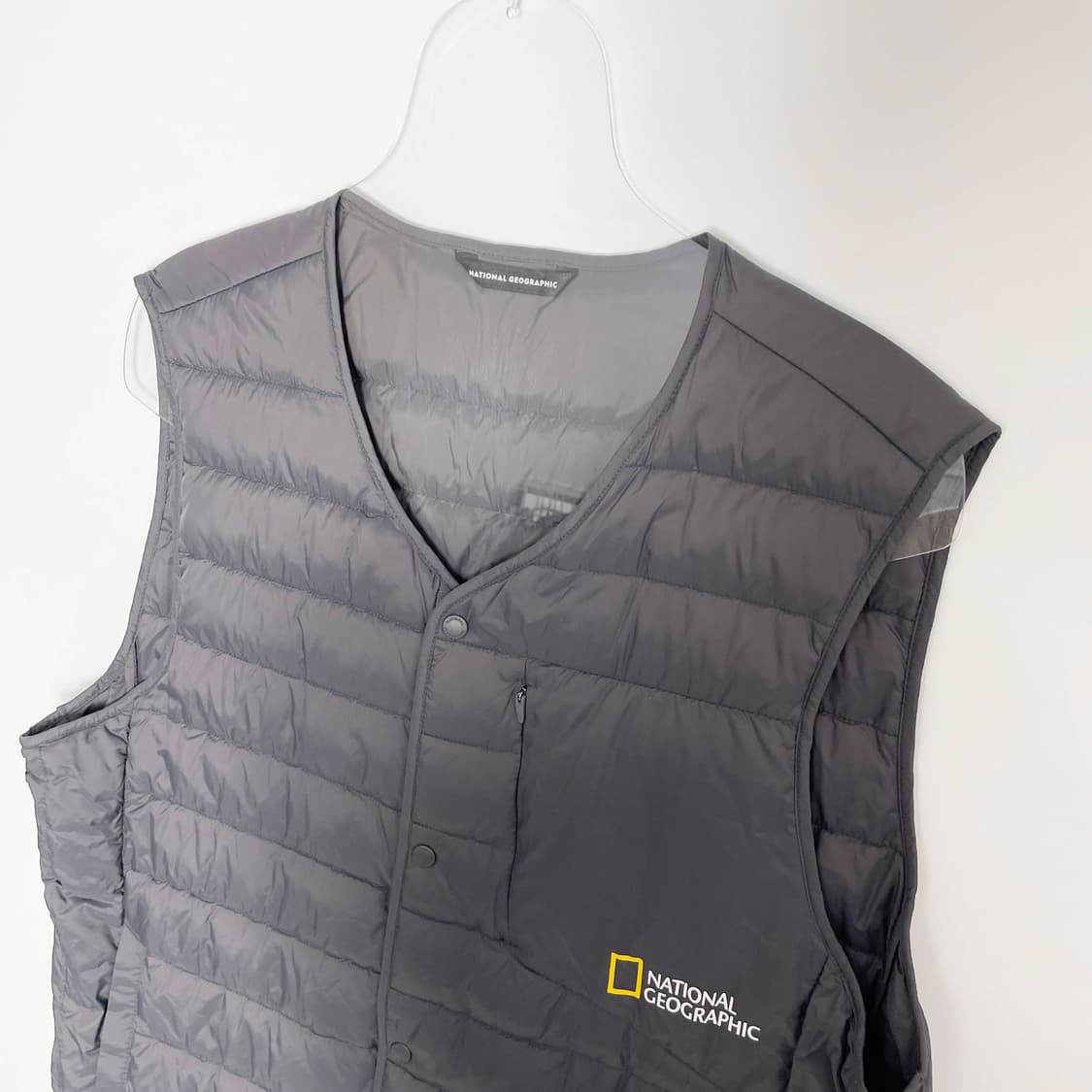 D2 내셔널지오그래픽 구스다운 경량 패딩 조끼 105사이즈 상품이미지2