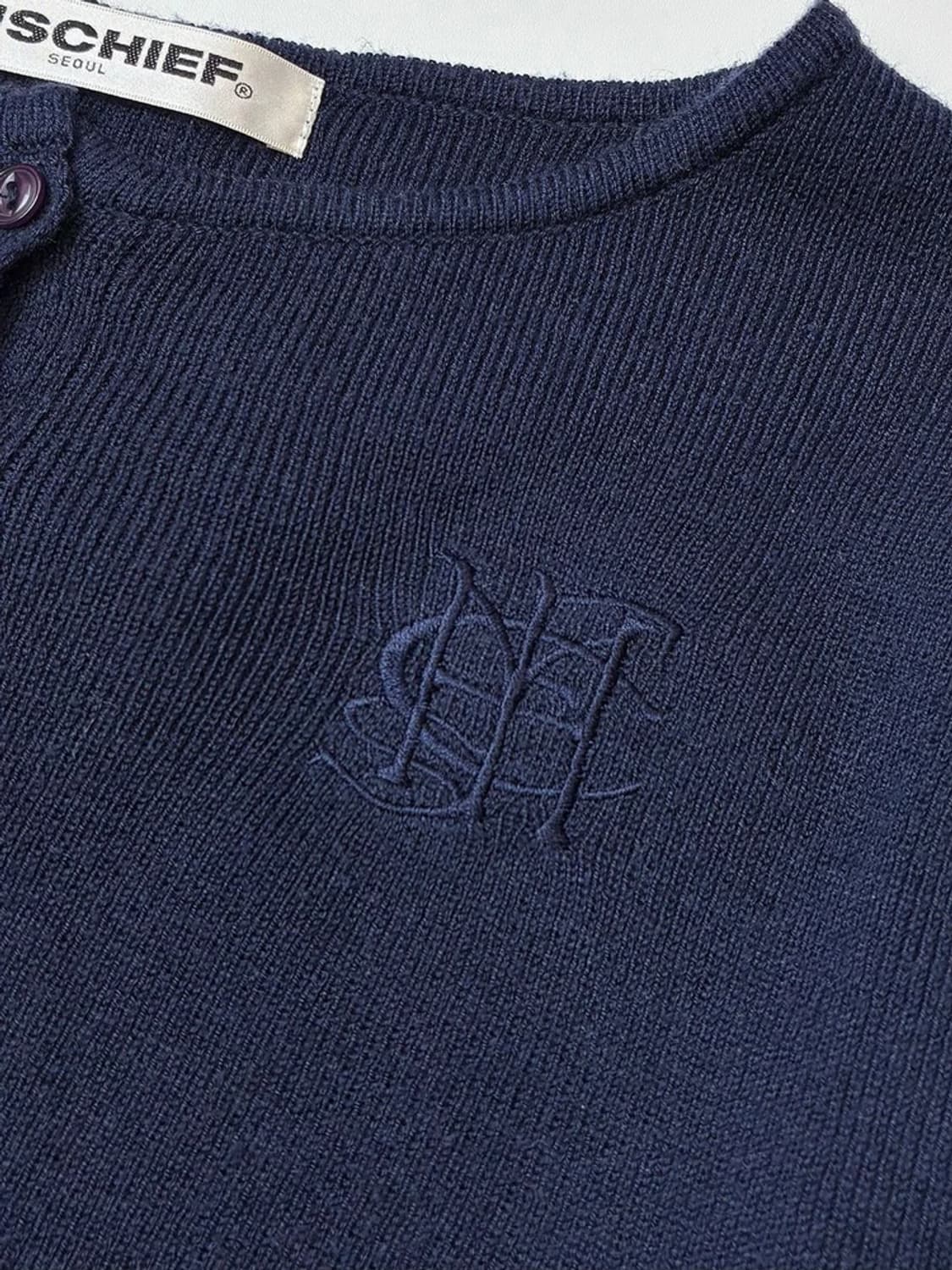 미스치프 MSCHF 19FW 크롭 니트 가디건 PN5116 상품이미지3