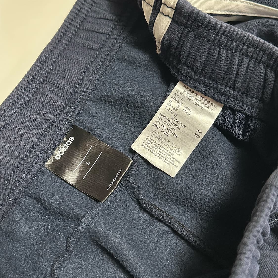 아디다스 네이비 스웻팬츠 상품이미지4