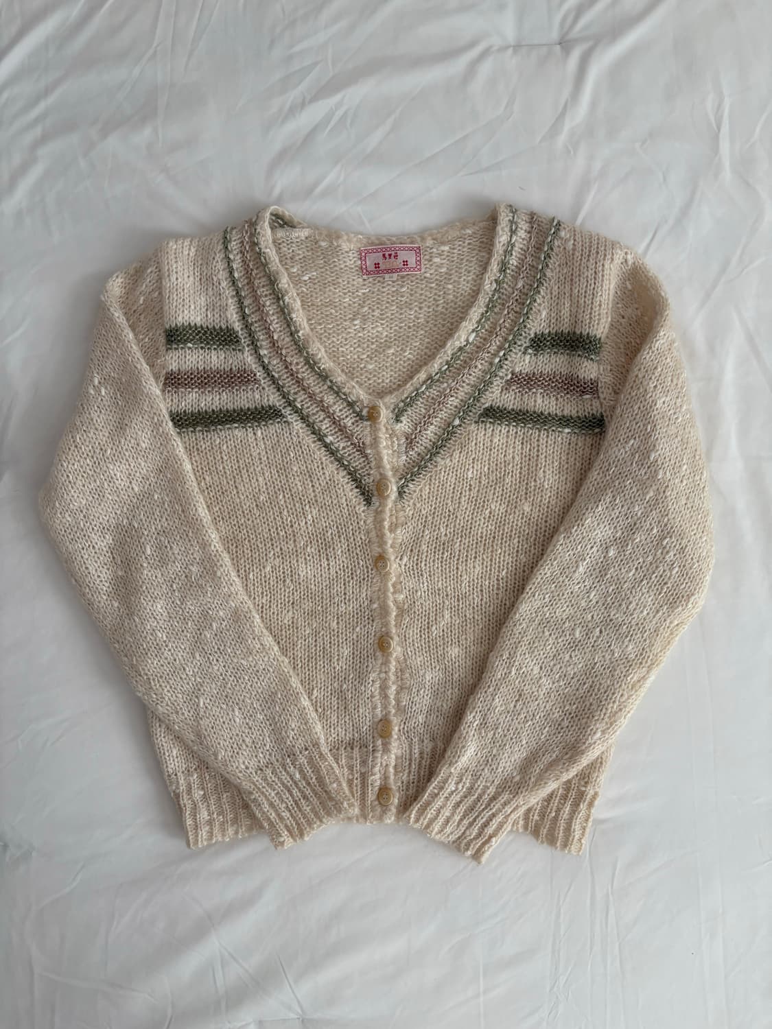 ivory cardigan 아이보리 가디건 상품이미지1