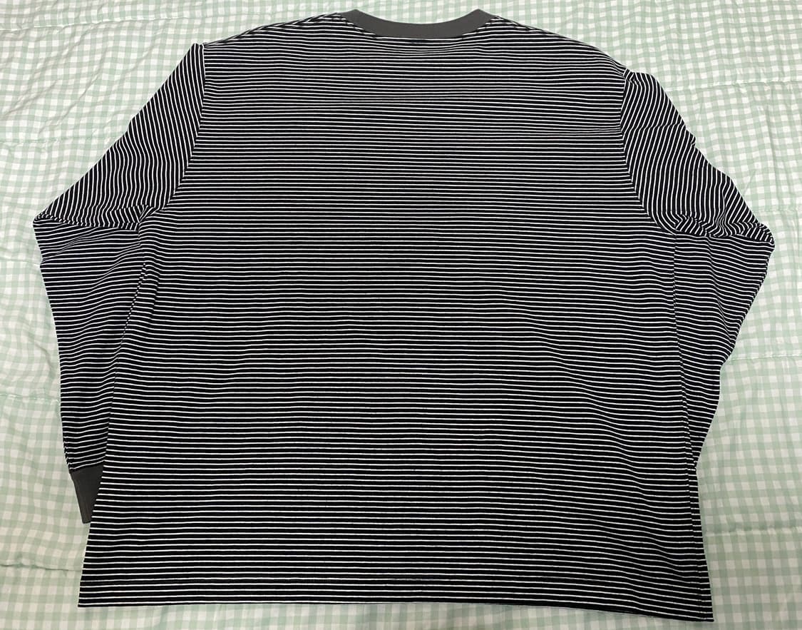 단톤 남성 스트라이프 롱슬리브 상품이미지2