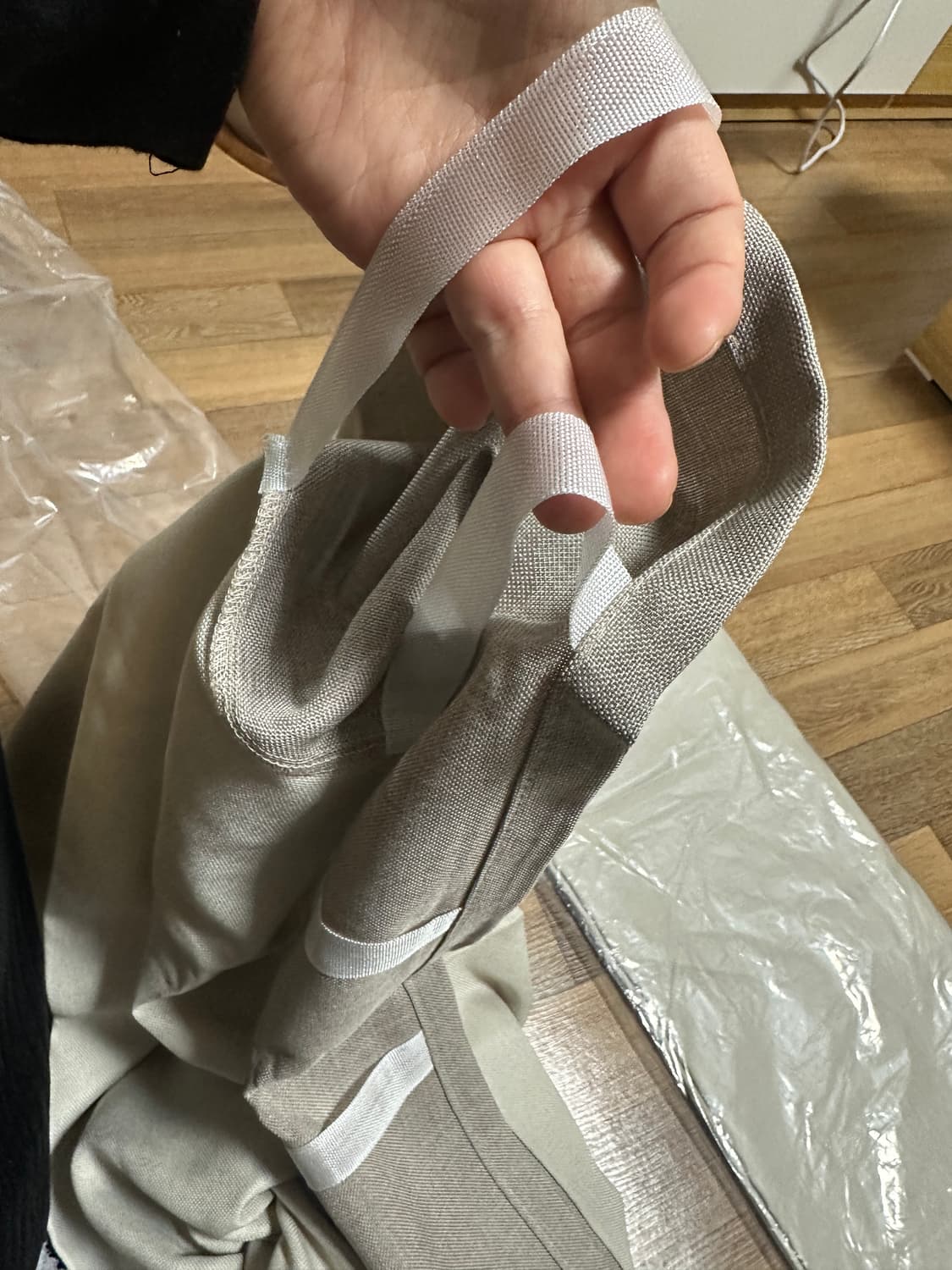 커튼 커텐 새상품 행거커튼 거실커튼2개 상품이미지7