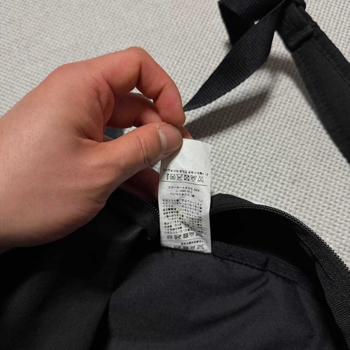 나이키 JUST DO IT 블랙 미니 백팩 상품이미지6