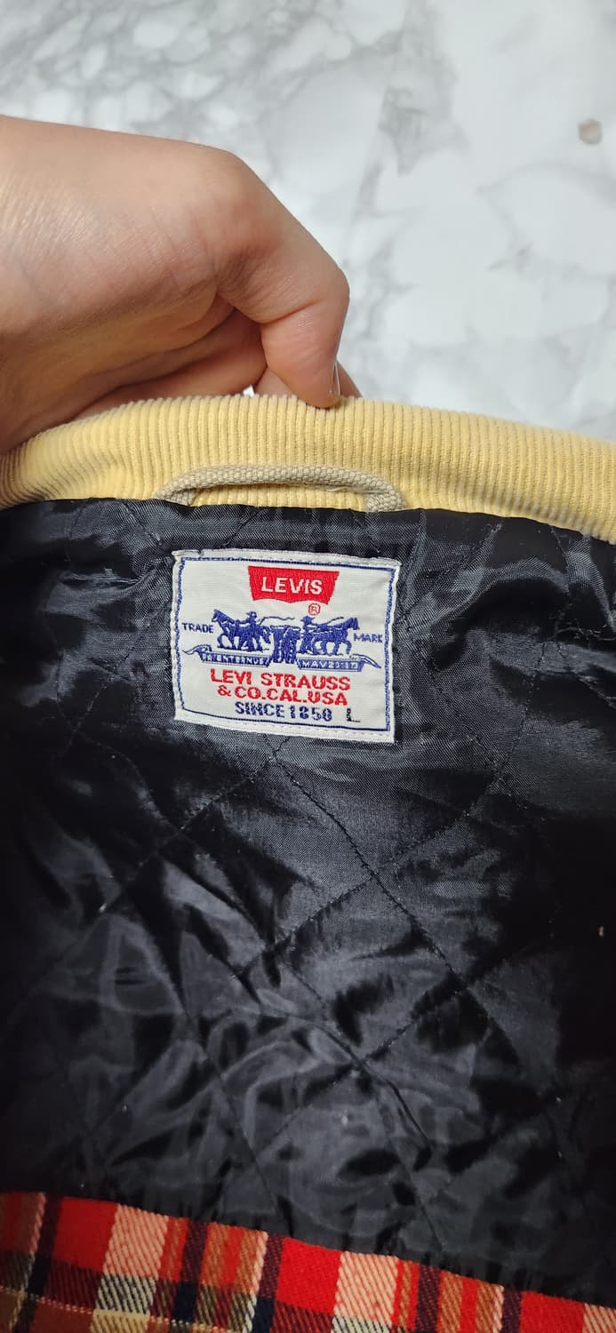Levi's 90s 리바이스 코듀로이 카라 디트로이트 자켓 상품이미지8