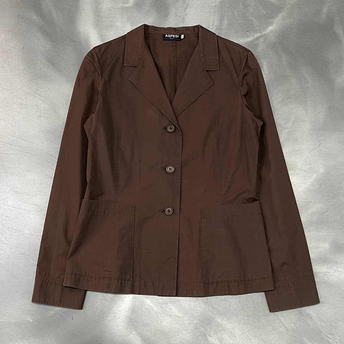  아스페시 브라운 싱글 블레이저 y15930 상품이미지1