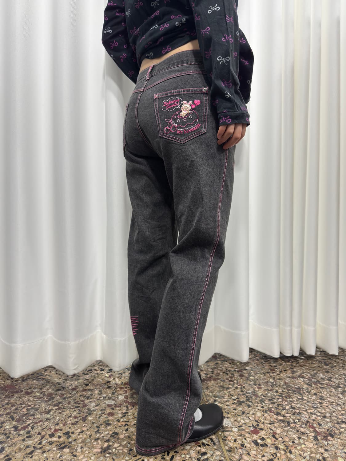 mezzo piano design denim pants 상품이미지4