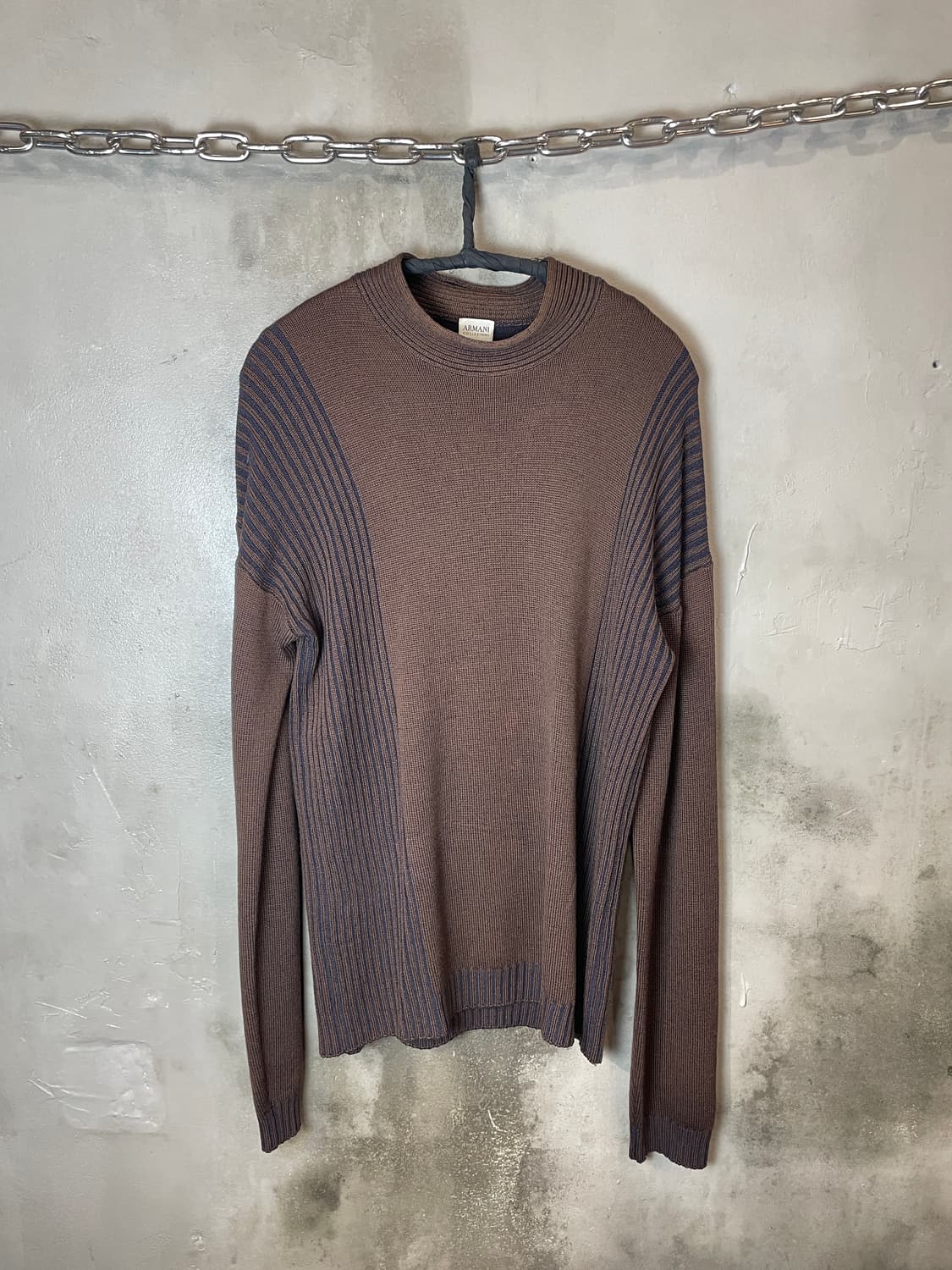 아르마니 버티컬 스트라이프 니트 상품이미지1