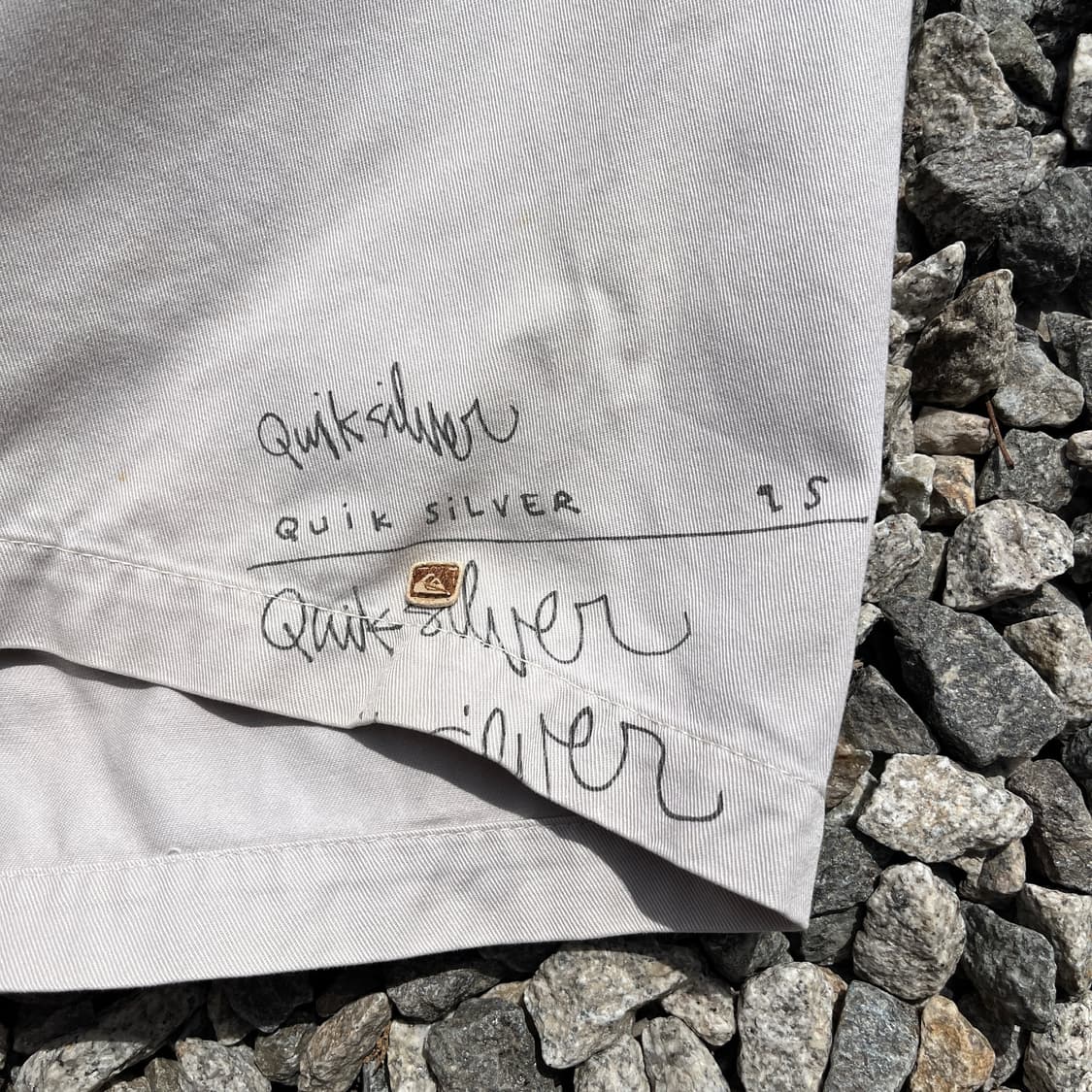 퀵실버(Quiksilver) 자수 로고 빈티지 팬츠 (실측확인) 상품이미지3