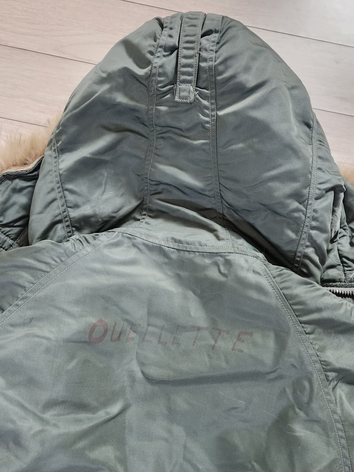 62's N3B 나일론 울파일 공군마크 Southern Athletic  상품이미지8