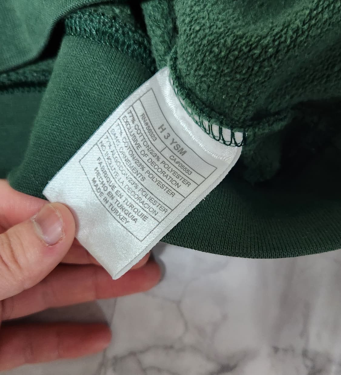 나이키 00s 빅로고 딥그린 올드스쿨 오버핏 맨투맨 상품이미지6