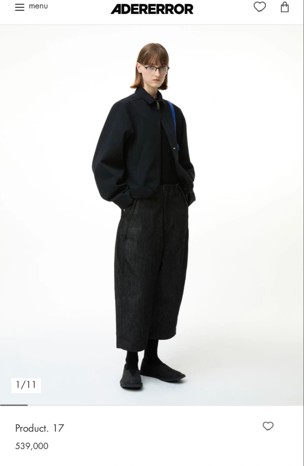 (오늘구매시 네고가능)아더에러 블랙 자켓 product 17 상품이미지2