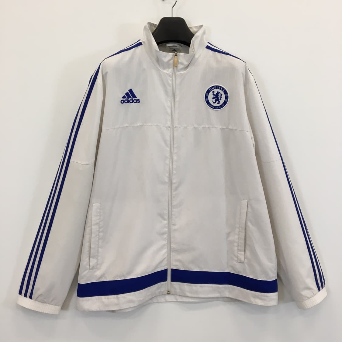 아디다스 대장급 첼시 흰,파 14-15 우븐 바람막이자켓 110  상품이미지1