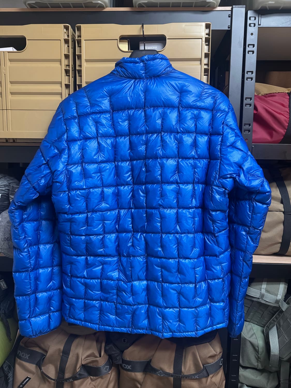 몽벨 플라즈마 1000 다운 자켓, 프라이머리 블루  상품이미지4