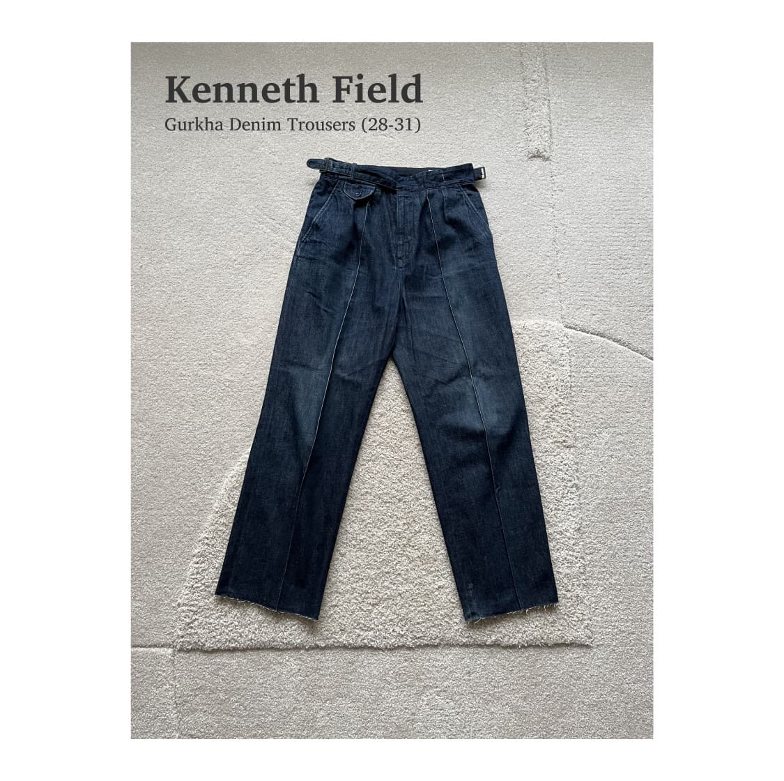 케네스필드 구루카 데님 팬츠 (28-31) 상품이미지1