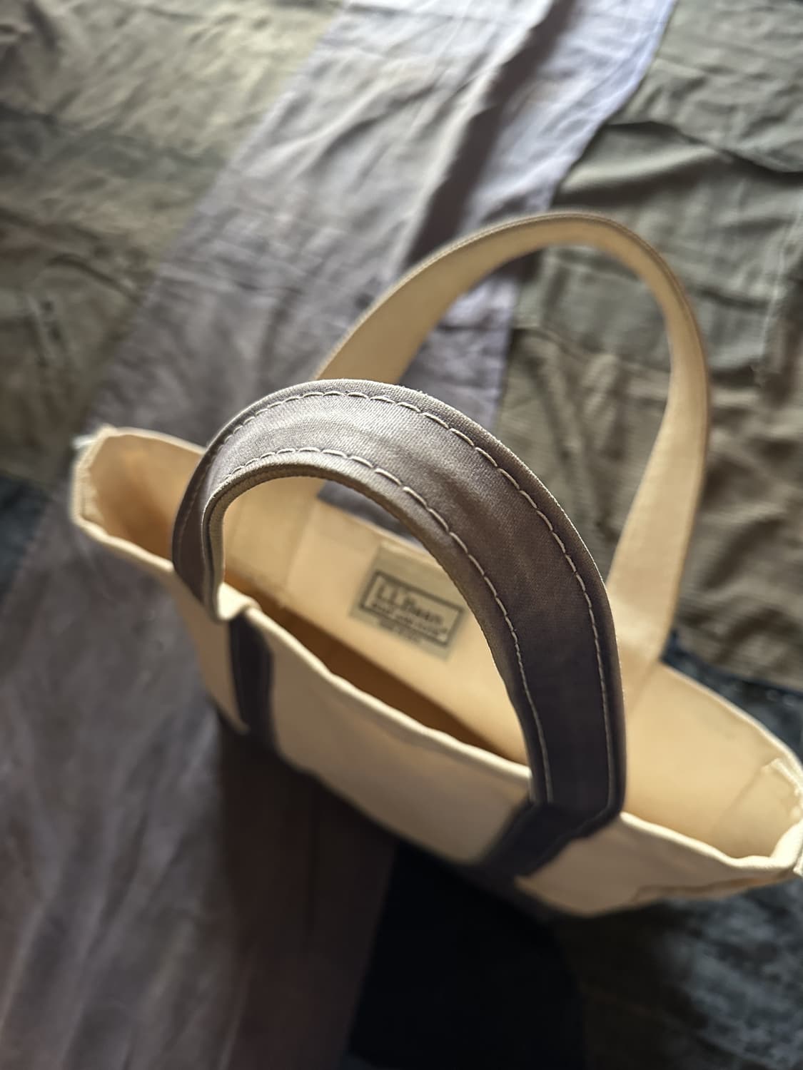 90s USA LL Bean Boat and Tote Mini Bag 상품이미지8