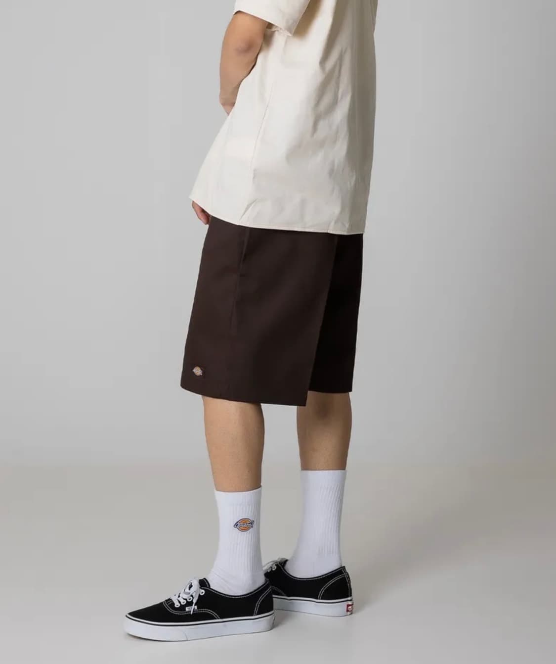 42283 루즈핏 워크쇼츠 Dark Brown 상품이미지1