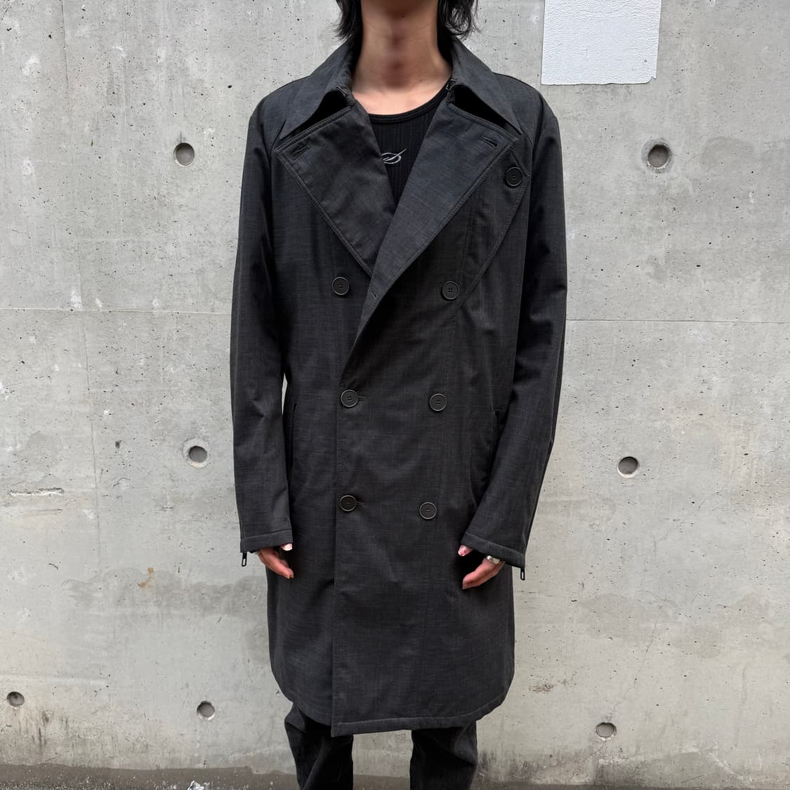 조르지오 아르마니 더블 코트 상품이미지2