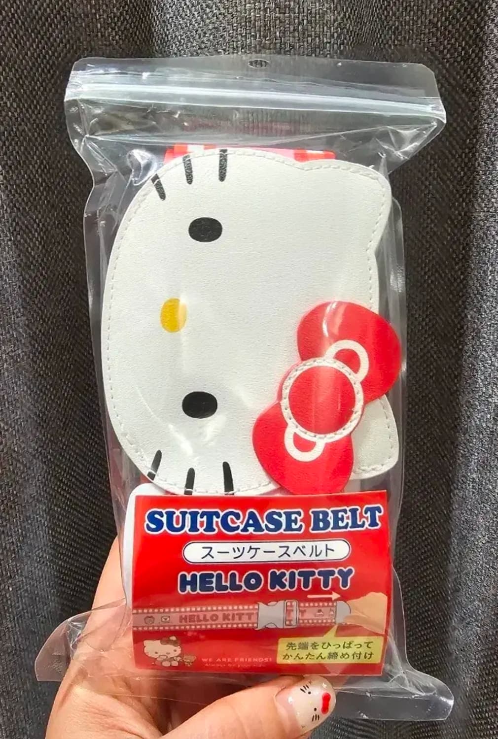 <오늘특가>일본 산리오 정품 헬로키티 여행용 캐리어 벨트 상품이미지1
