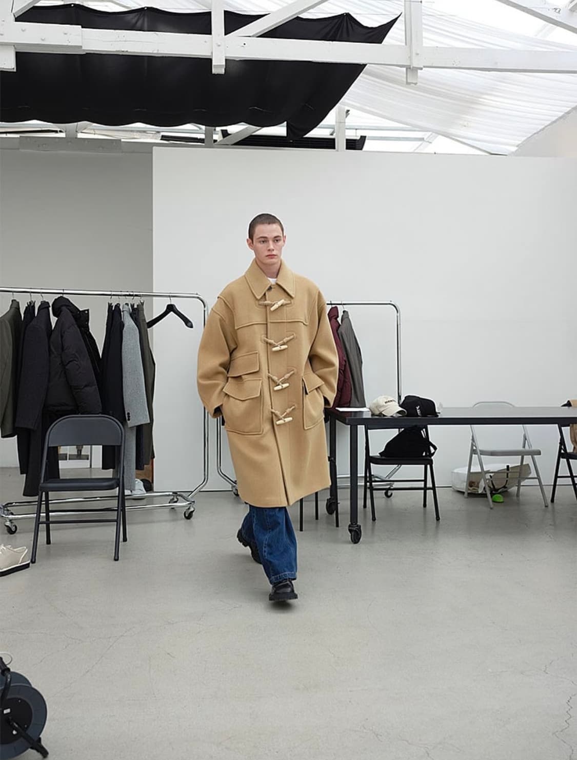 이에이 IEY Gran Duffle 코트 L 상품이미지1