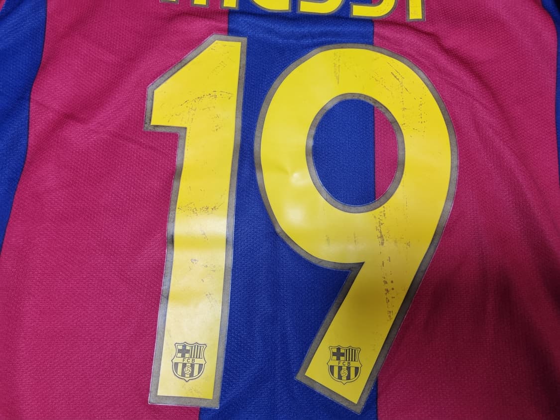 FC 바르셀로나 홈 메시 유니폼 팝니다  상품이미지4