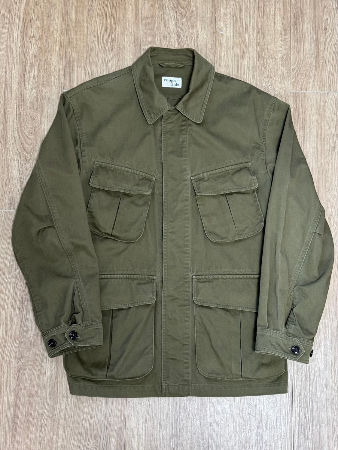 [Rough Side] Fatigue Jacket Olive (2) 상품이미지1