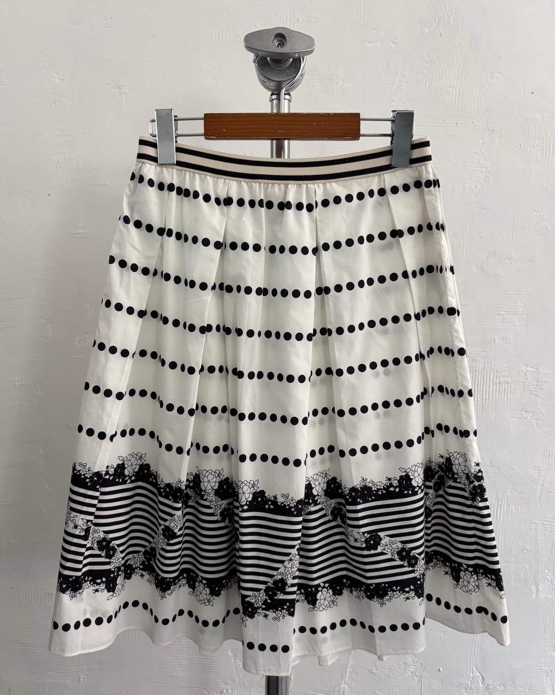 Marni 마르니 화이트 도트 패턴 스커트 상품이미지4