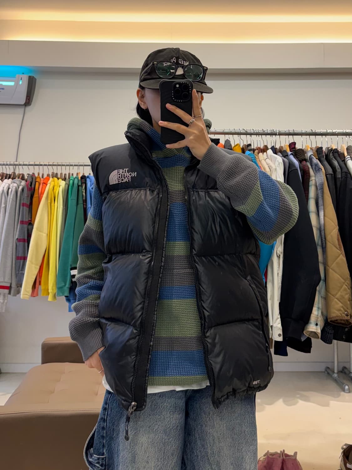 노스페이스 눕시 700 패딩 베스트 상품이미지7