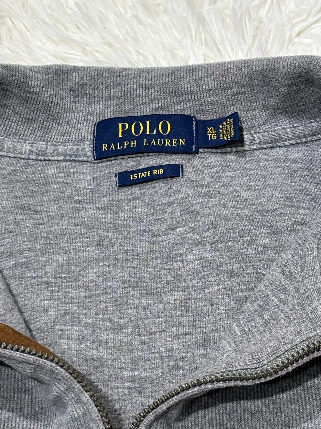 폴로랄프로렌 멀티포니 그레이 반집업 니트 상품이미지6