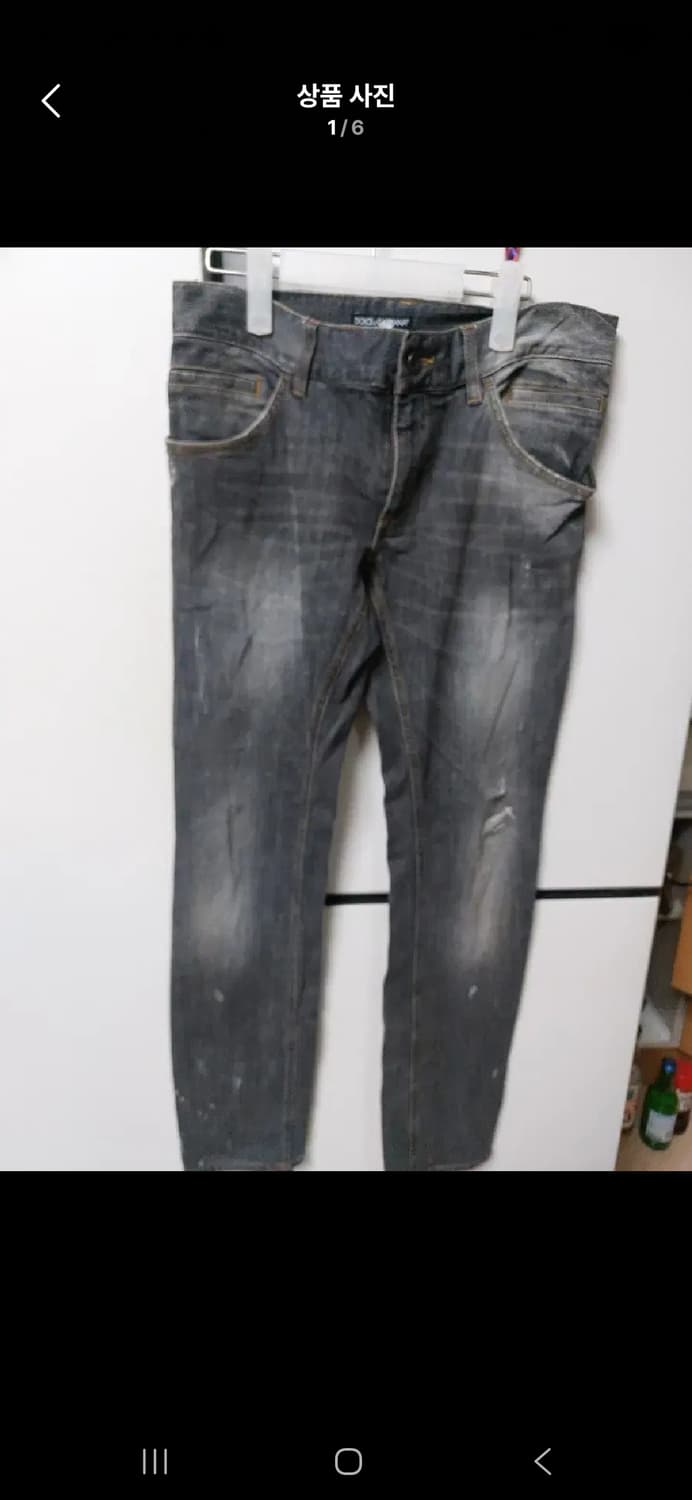 32 돌체앤가바나 블랙진   상품이미지1