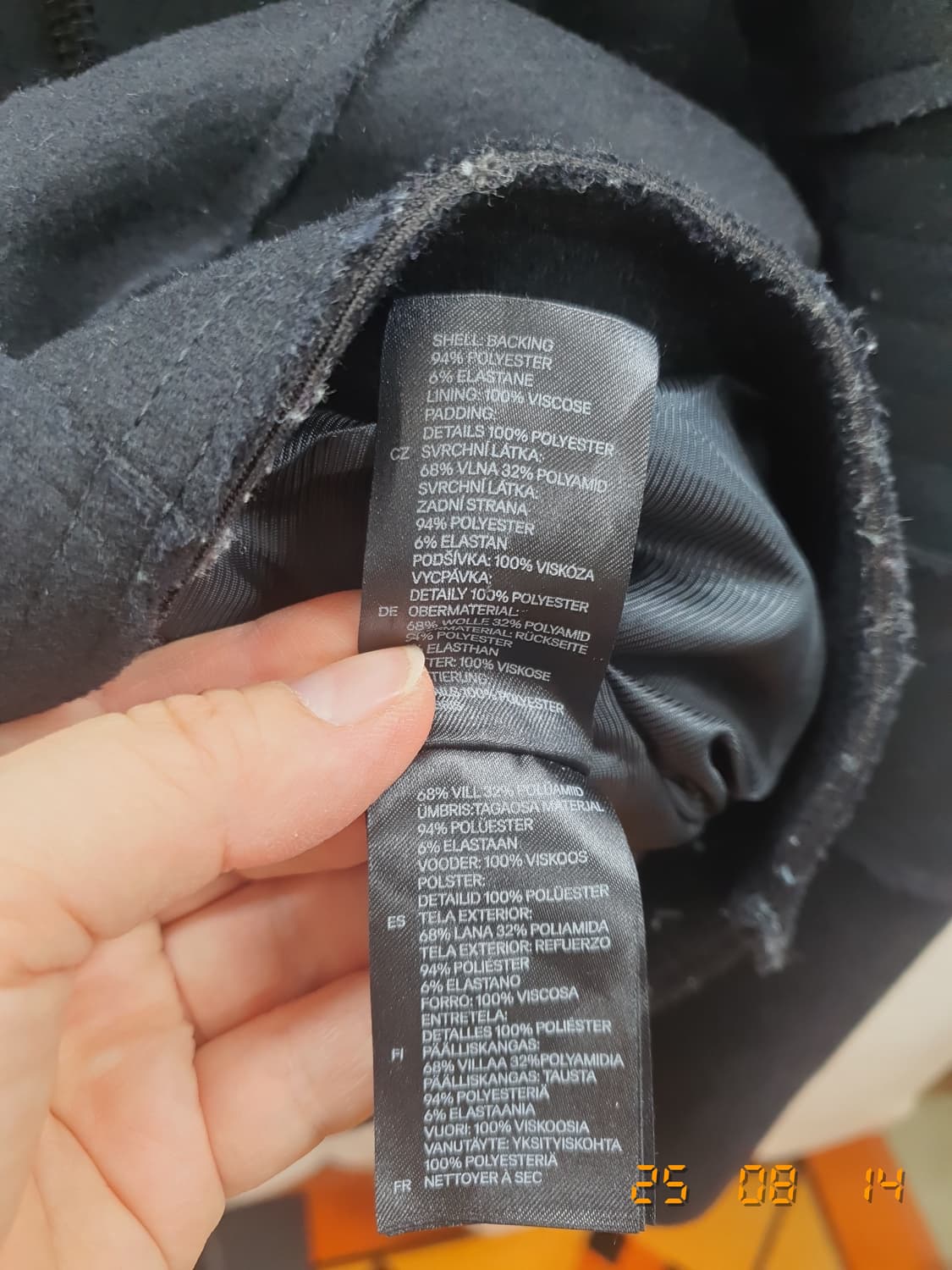 알렉산더왕 H&M 34 코트(블랙) 상품이미지5