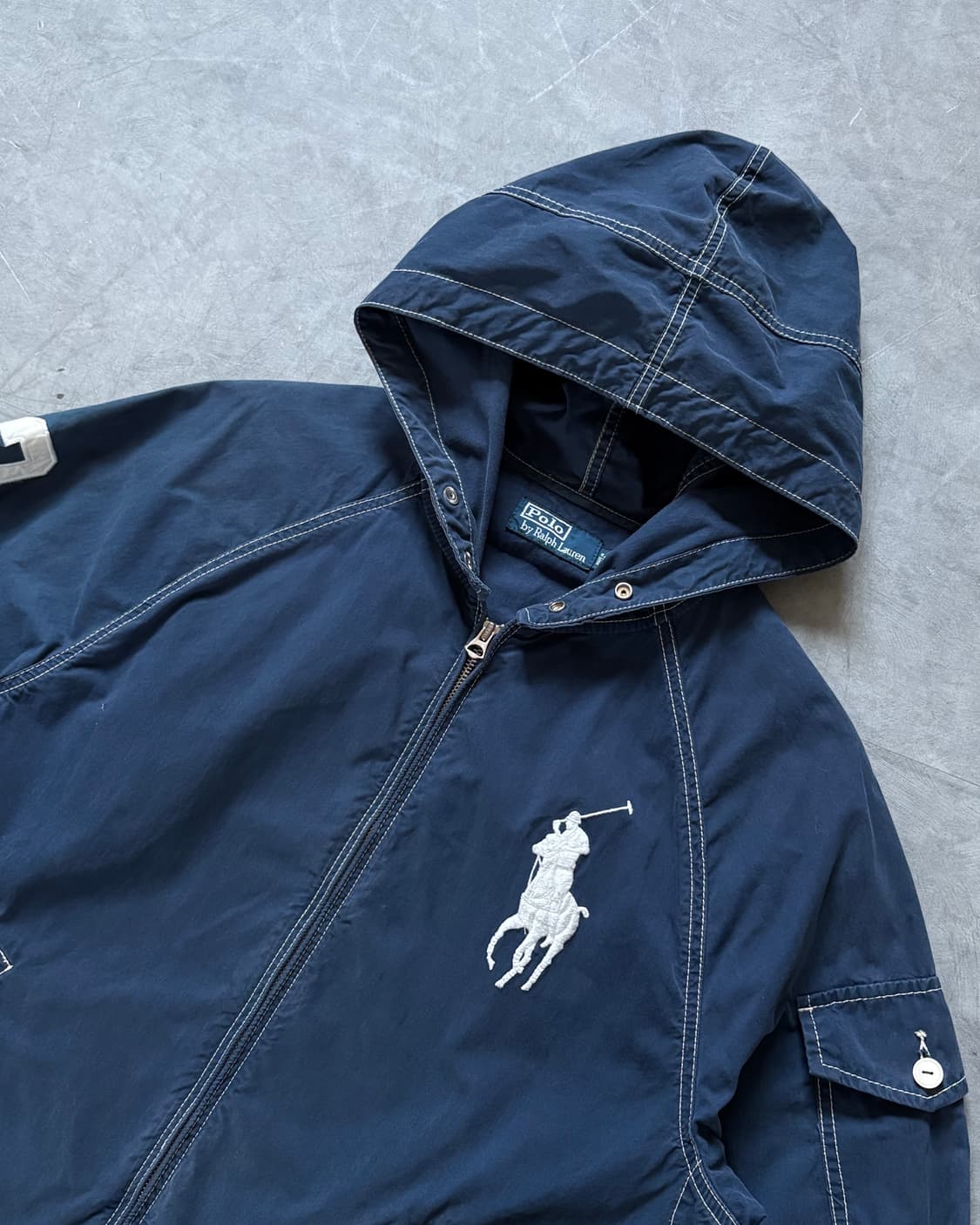 Polo 폴로 랄프로렌 빅포니 코튼 후드 자켓  상품이미지2