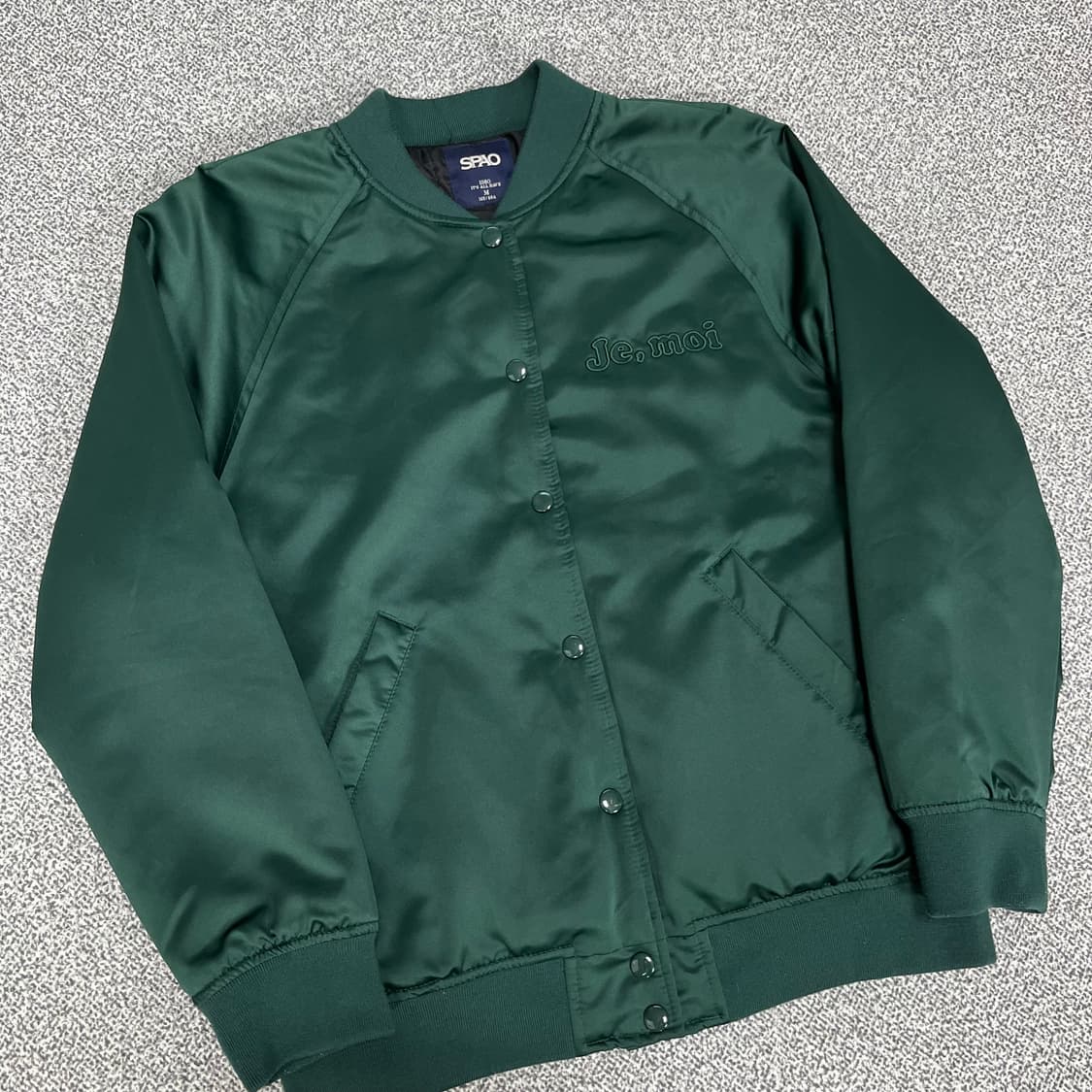 <스파오 워싱 바시티 자켓> No.1383 상품이미지6