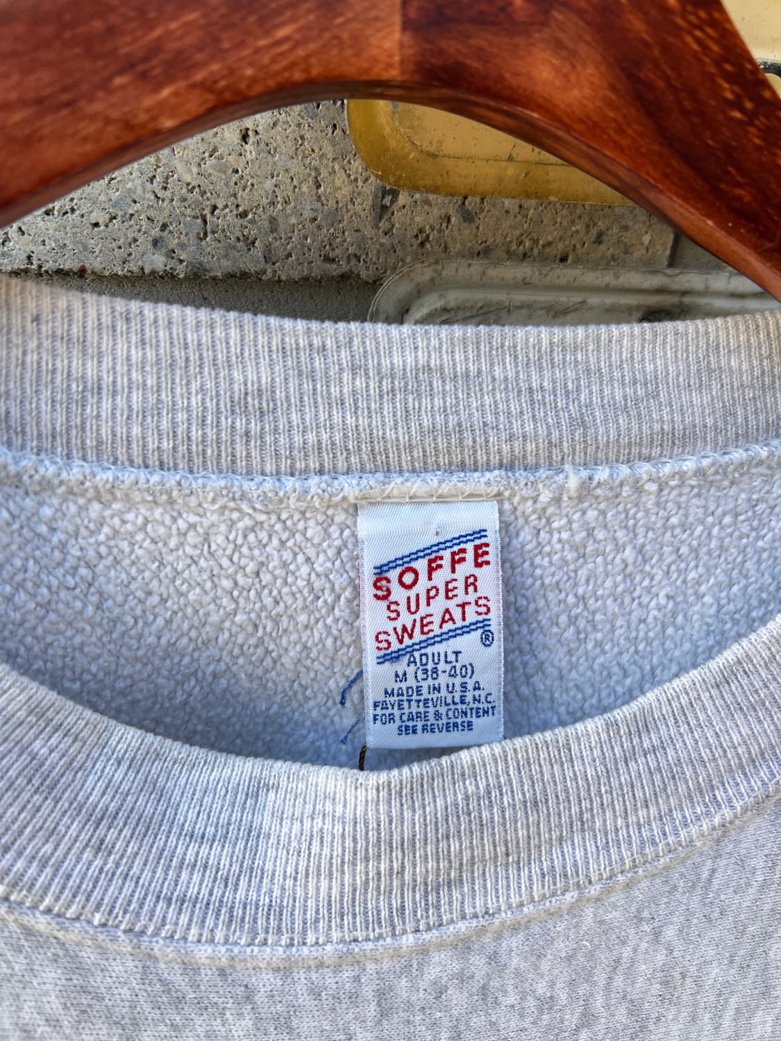 [M]80's 소피 USA Made 리버스위브 오벌린 칼리지 스웻셔츠 상품이미지2