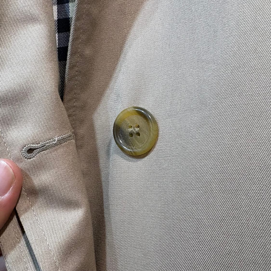 [8] BURBERRY 버버리 베이지 싱글 트렌치 코트 상품이미지3