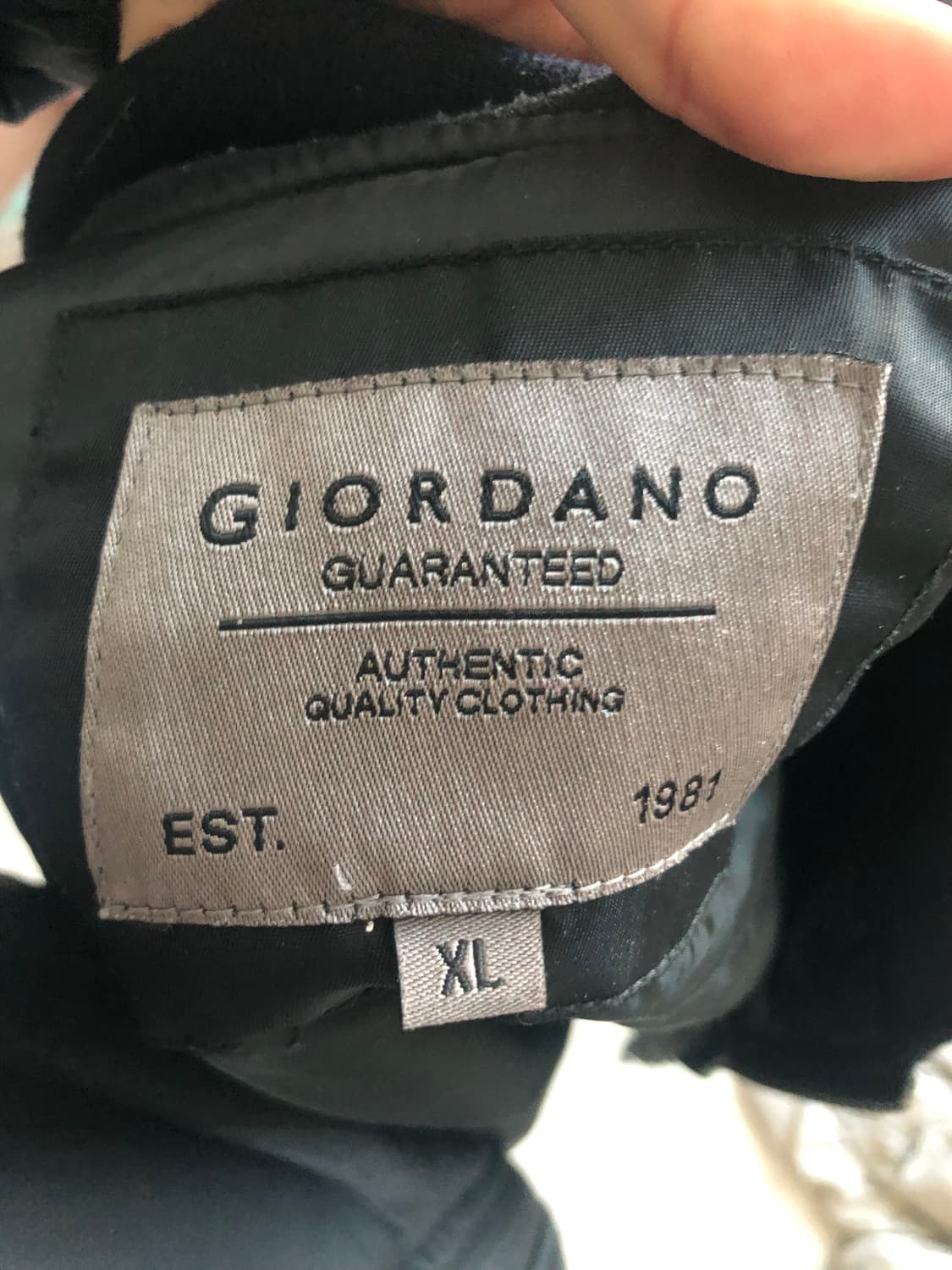 지오다노 항공점퍼 MA-1 XL 105 상품이미지2