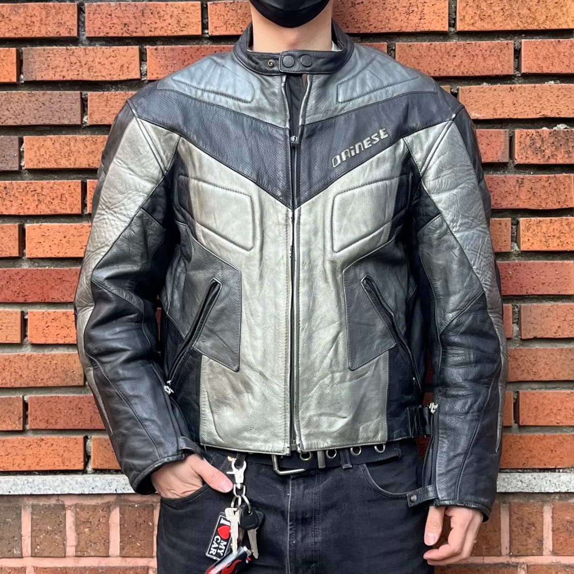 다이네즈 가죽 라이더 자켓 (105) 상품이미지9