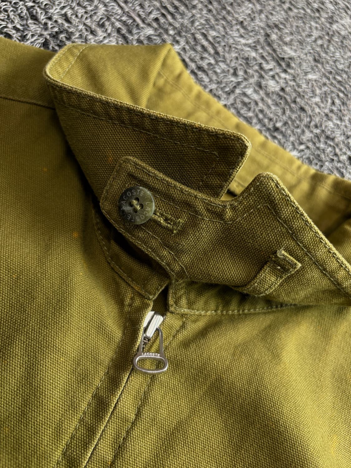 라코스테 아카이브 금장로고 트윌 코튼 스윙톱 4049 상품이미지5