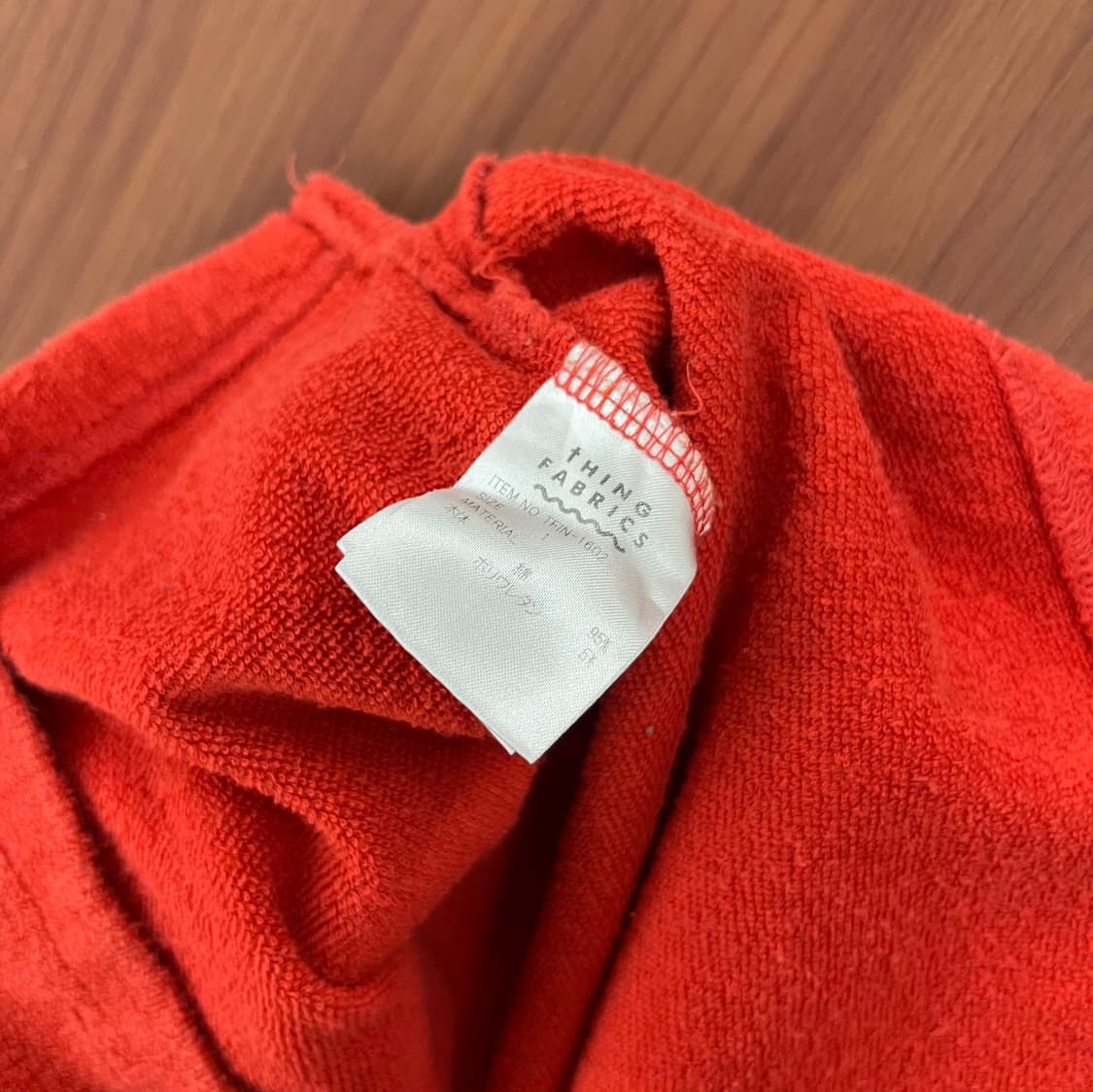 THING FABRICS 테디 칼라 반팔 티셔츠 1 상품이미지4