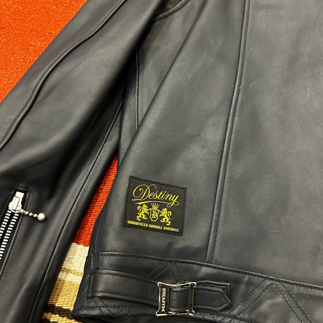 유니언아웃피터스 말가죽 라이더자켓 상품이미지3