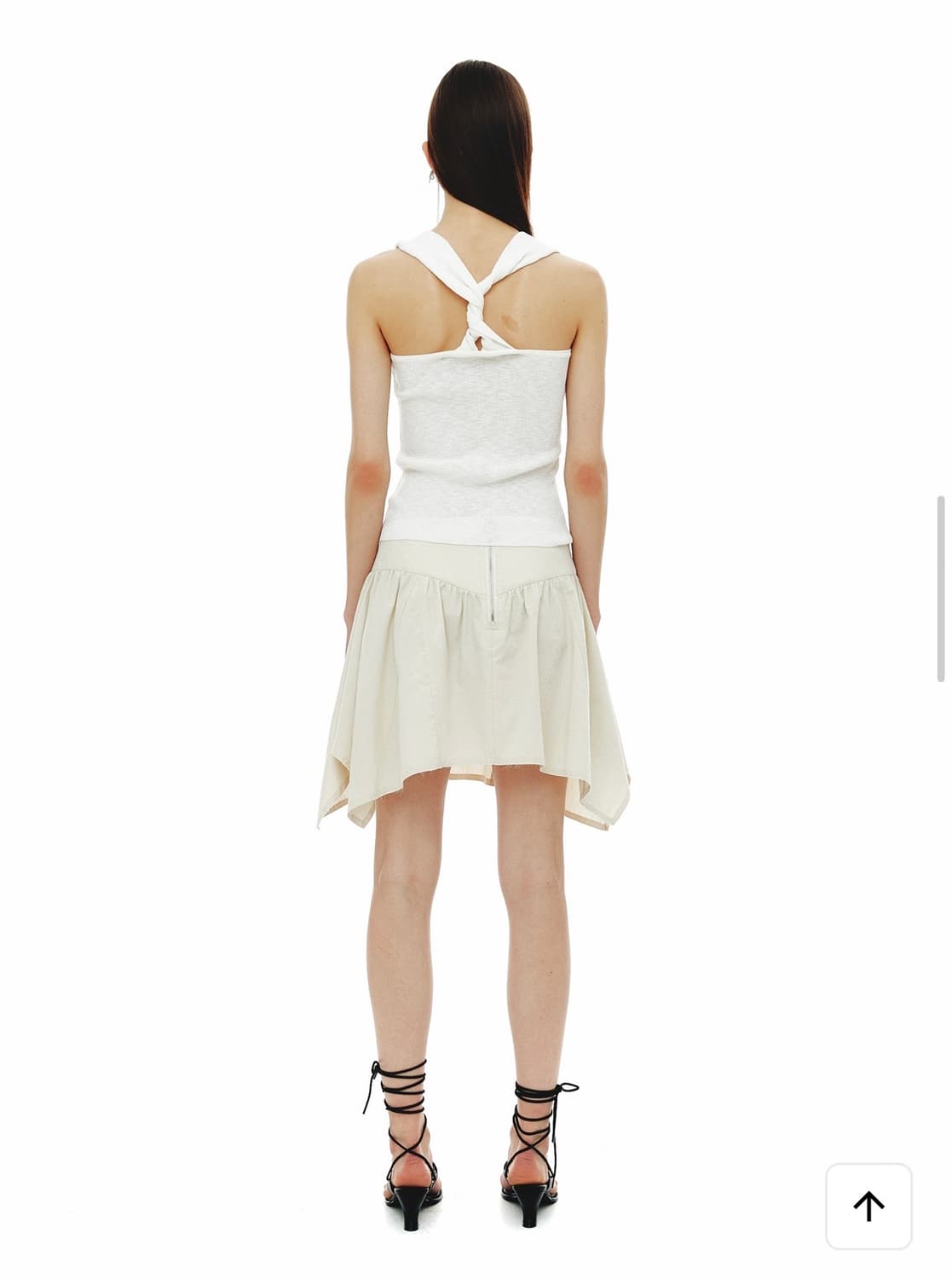 세릭 ASYMMETRIC INCISION SKIRT 언밸런스 스커트 상품이미지9