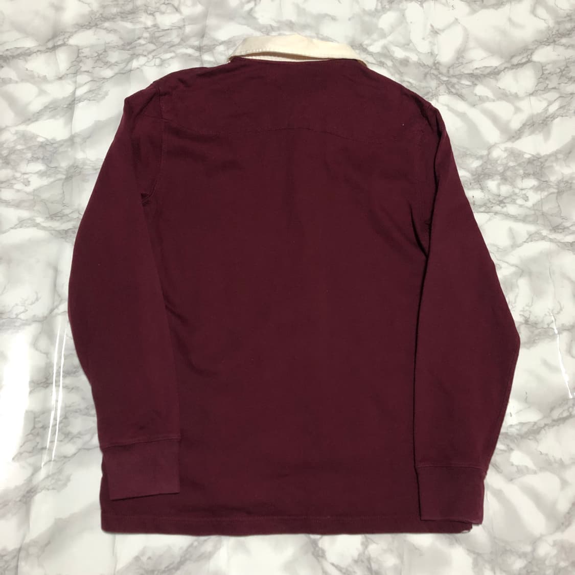 폴로 랄프로렌 뉴욕 카라티 티셔츠 버건디 상품이미지3