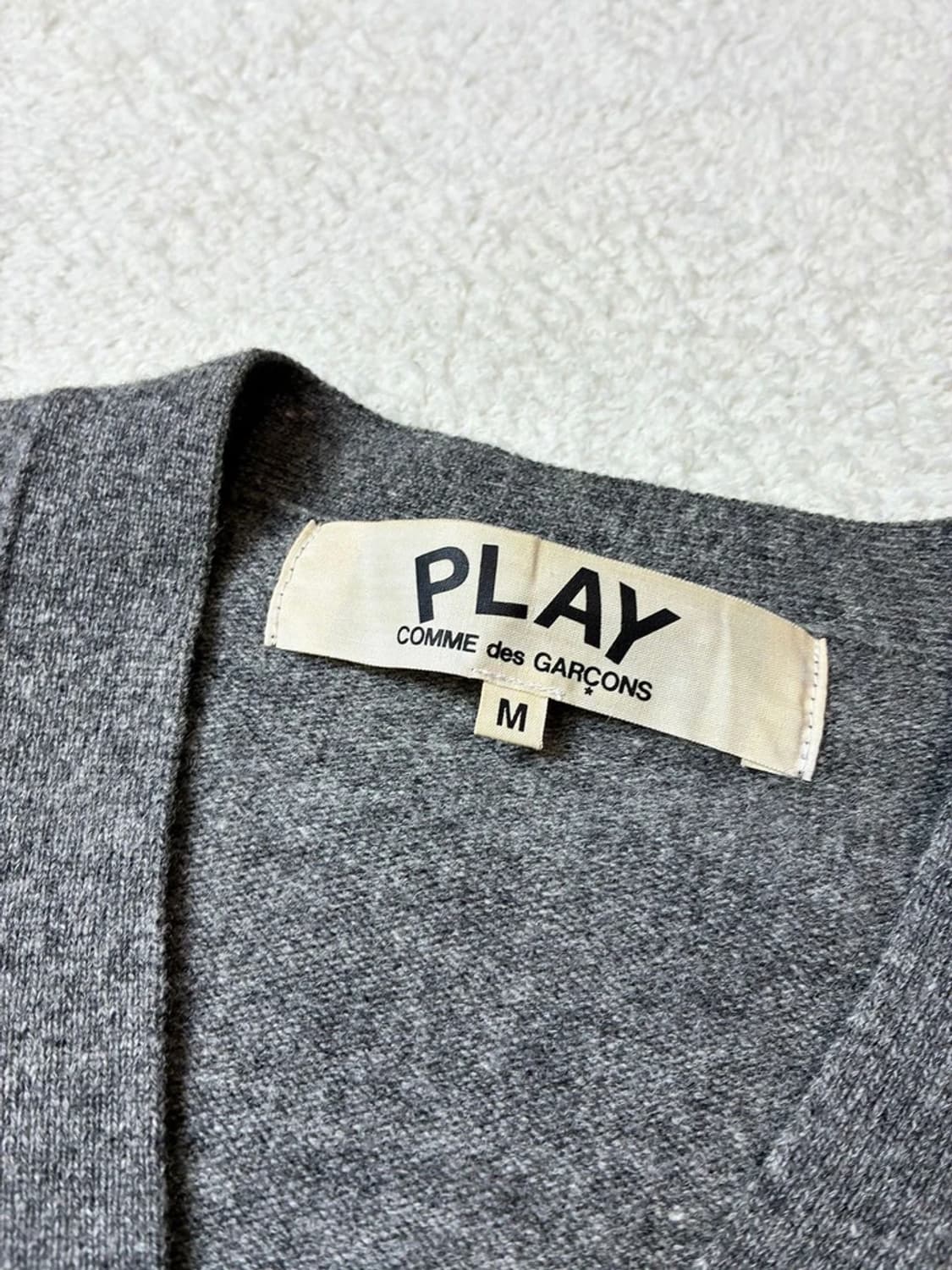 꼼데가르송 미니 와펜 니트 울 가디건 PN5867    상품이미지6