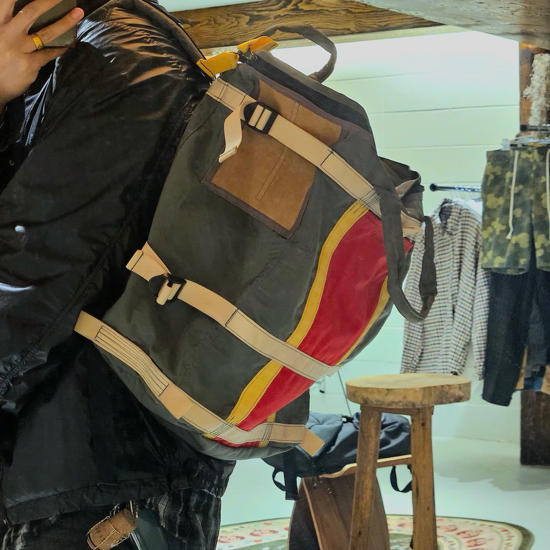 System-u Bartack 밀리터리 백 상품이미지2