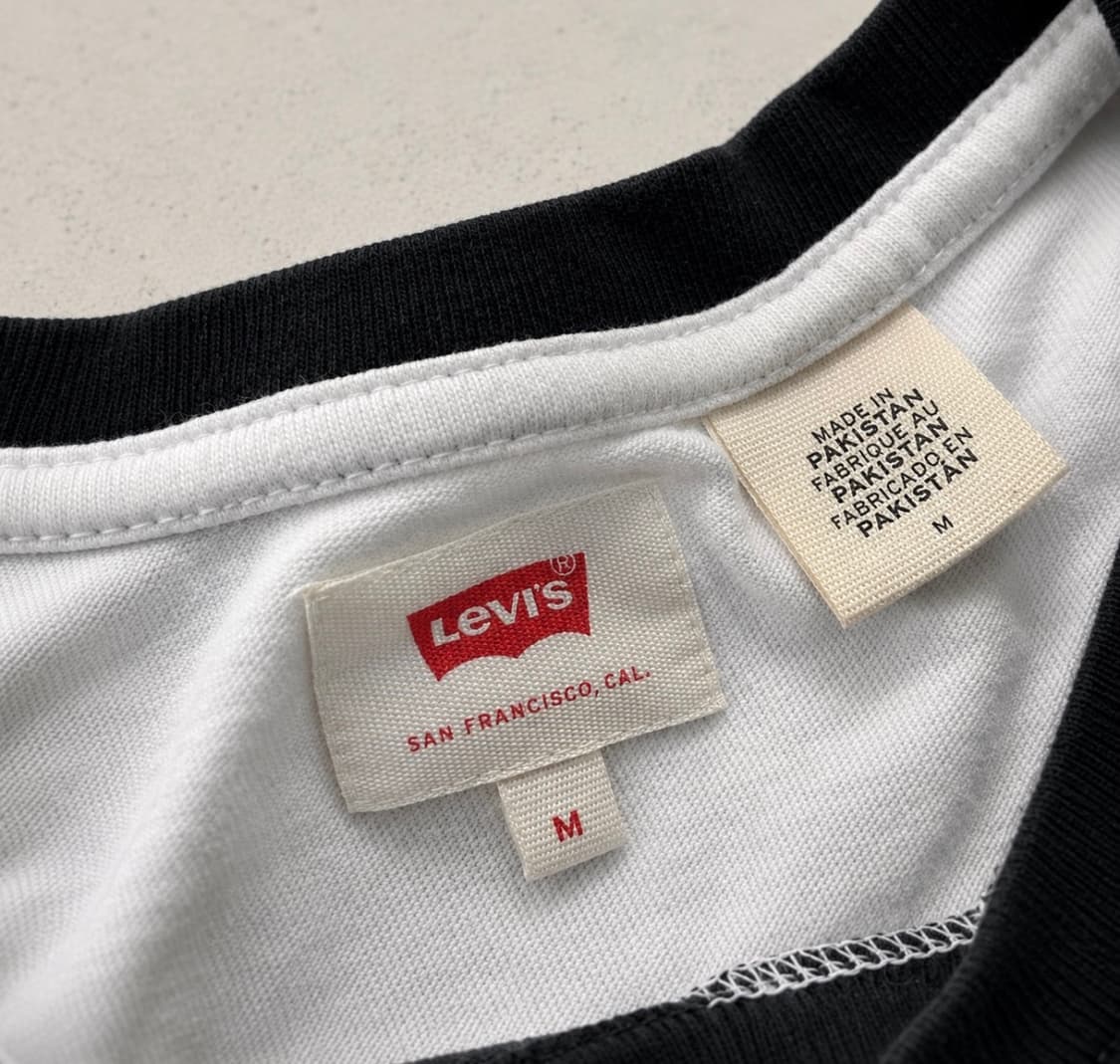 Levi’s 리바이스 단가라 라운드 반팔 상품이미지3
