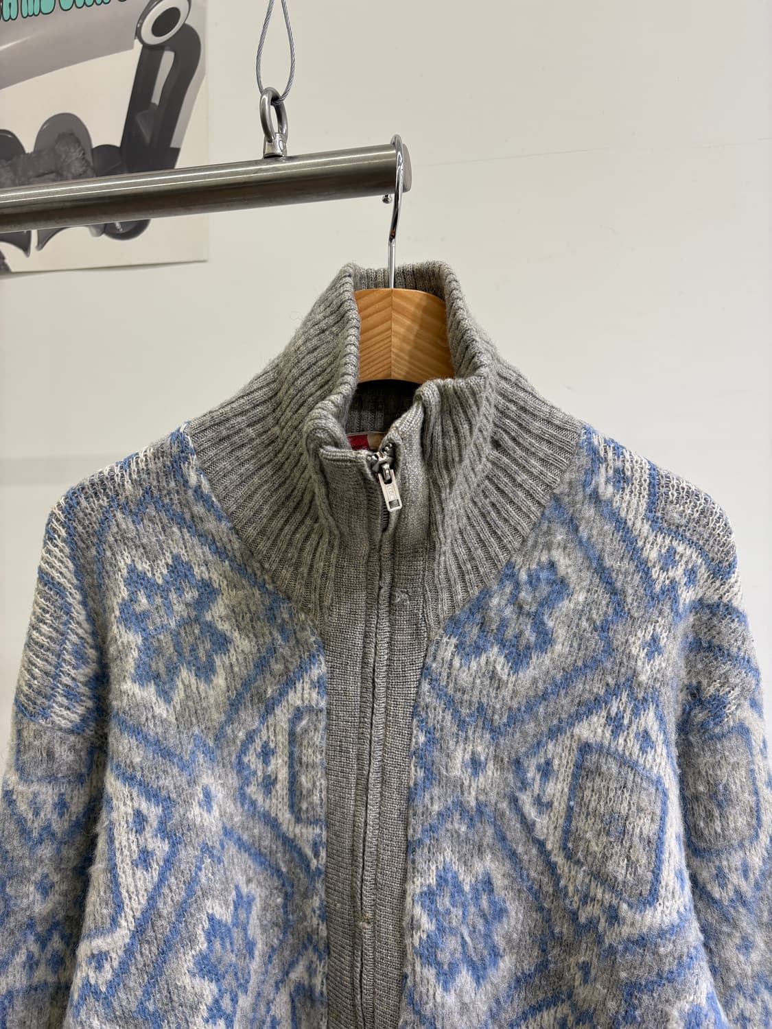 60's REVERE 니트집업 상품이미지2