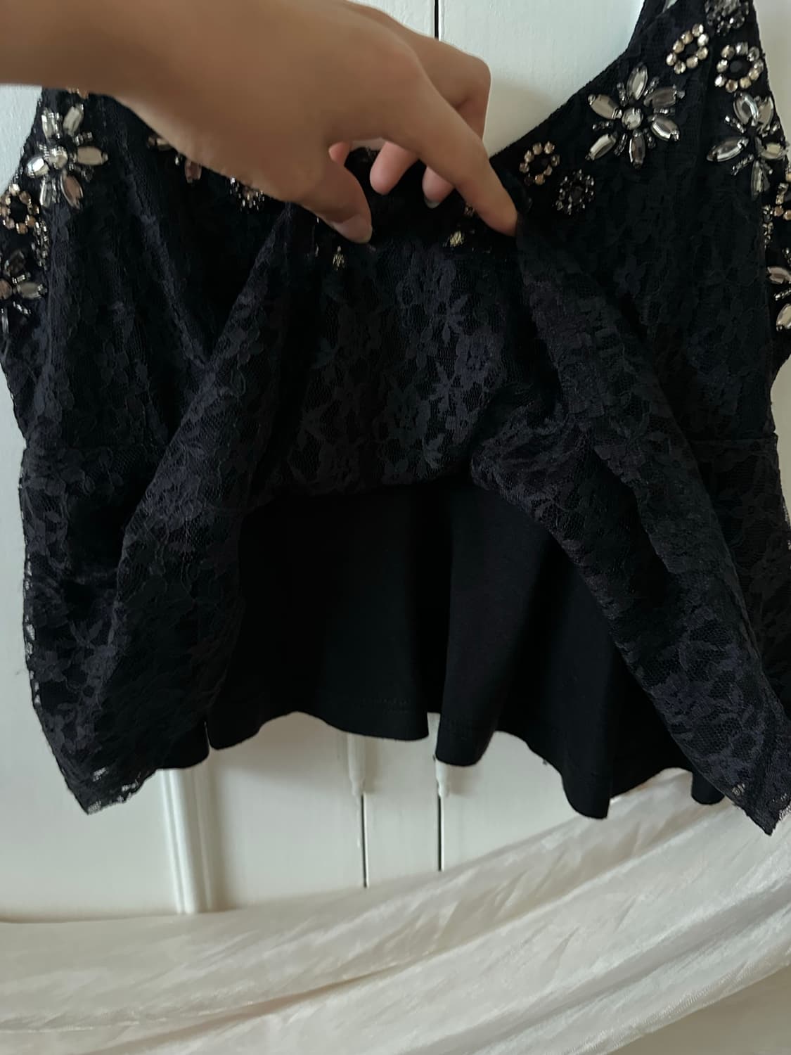  lace glow flower sleveless 상품이미지7